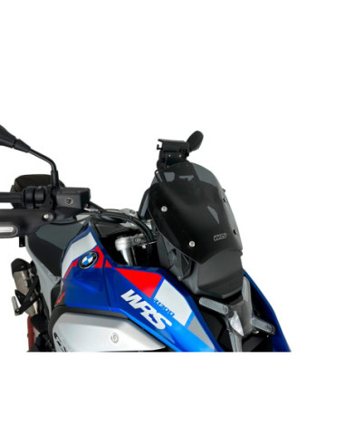 PRIEKINIS STIKLAS SPORTAS R1300GS TAMSUS