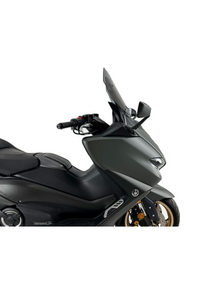 PRIEKINIS STIKLAS SPORT TMAX 530 TAMSUS