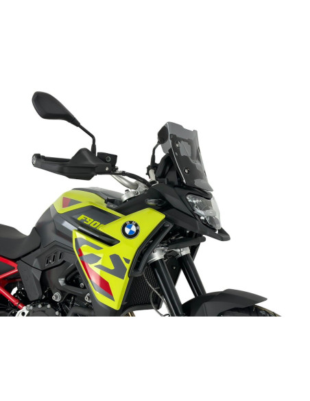 PRIEKINIS STIKLAS ENDURO F900GS TAMSUS