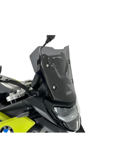 PRIEKINIS STIKLAS ENDURO F900GS TAMSUS