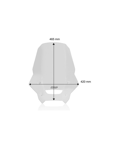WINDSCREEN CAPONORD NX 500/400