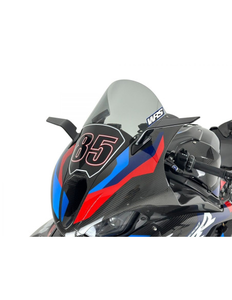 PRIEKINIS STIKLAS RACE M1000RR SMOKE