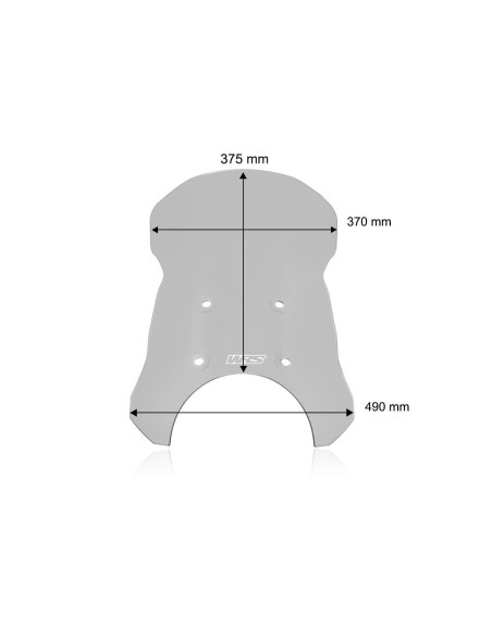 WINDSCREEN CAPONORD ROYAL ENFI