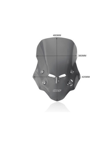 WINDSCREEN TOURING CB500X DARK