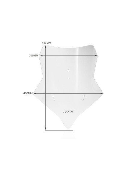 WINDSCREEN SPORT X-CAPE 650 CL