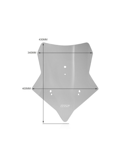 WINDSCREEN SPORT X-CAPE 650 SM
