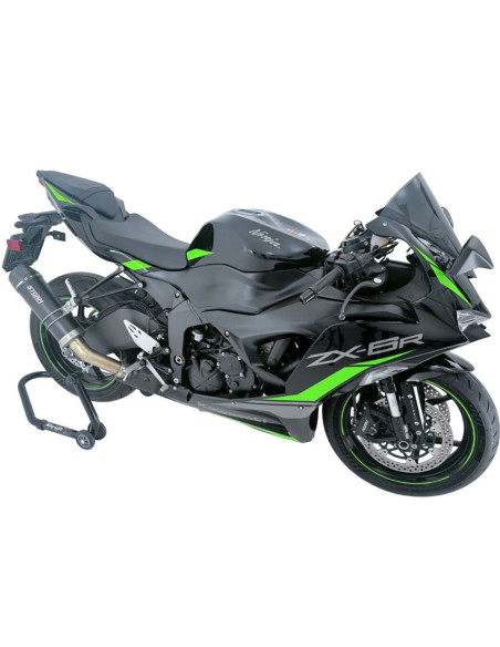 PRIEKINIS STIKLAS RACE ZX-6R DARK SMO