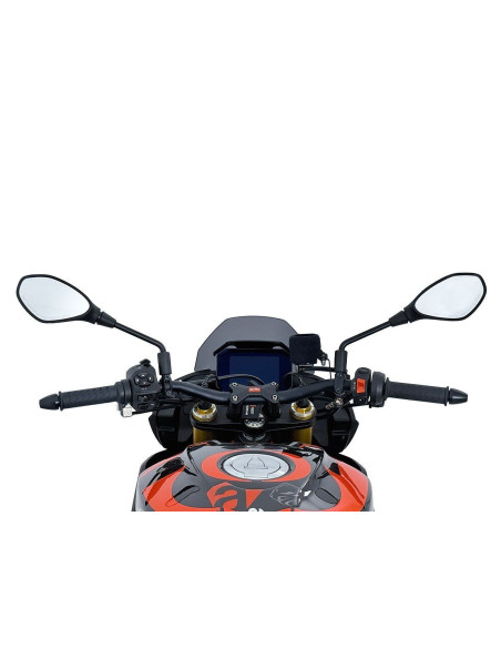 PRIEKINIS STIKLAS SPORTAS TUONO V4 TAMSUS