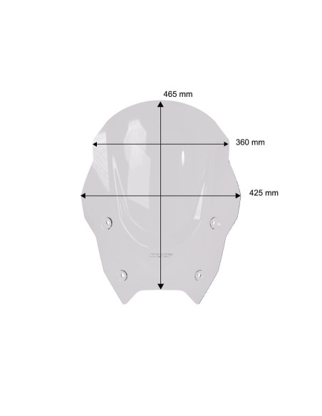 Szyba przednia do motocykla turystycznego BMW R1300RS