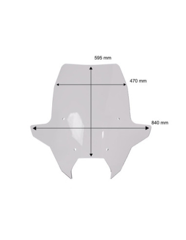 WINDSCREEN TOURING BMW R1300RT