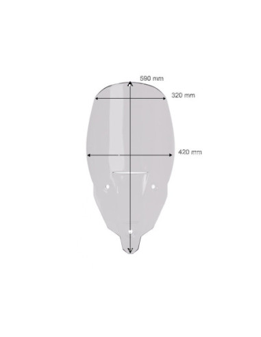 WINDSCREEN TOURING TIGER SPORT