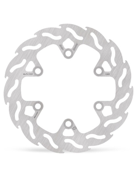BRAKE DISC FLAME REAR