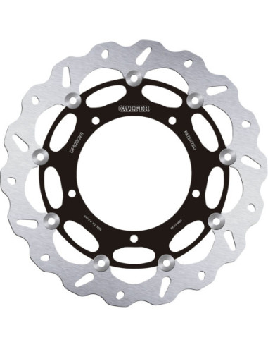 BRAKE DISC FLOAT WAVE LEFT