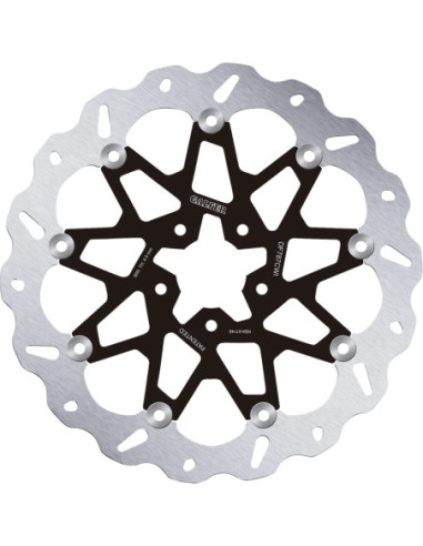BRAKE DISC FLOAT WAVE LEFT