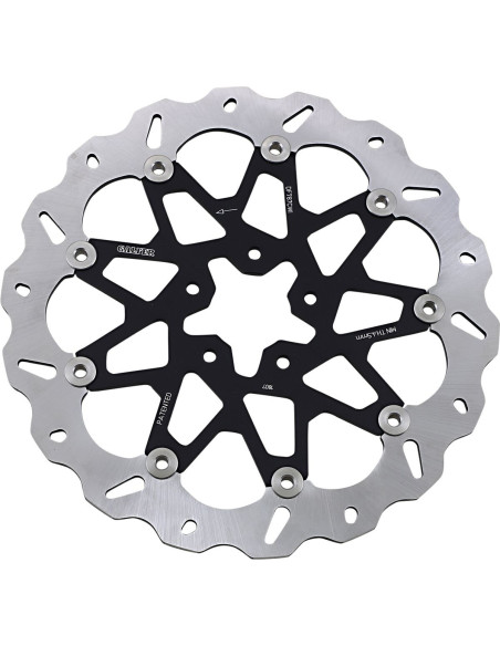 BRAKE DISC FLOAT WAVE LEFT