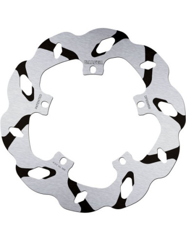 BRAKE DISC FIXED WAVE GROOVED