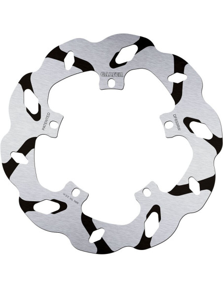 BRAKE DISC FIXED WAVE GROOVED