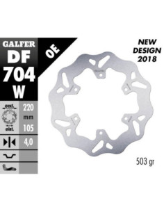 BRAKE DISC FIXED WAVE