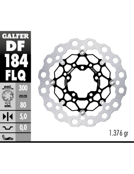 BRAKE DISC FLOAT CUBIQ
