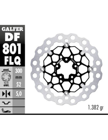 BRAKE DISC FLOAT CUBIQ