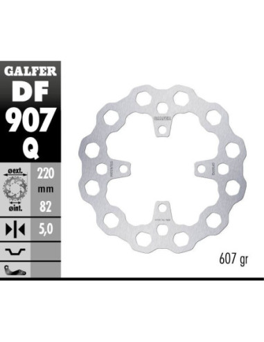 BRAKE DISC FIXED CUBIQ
