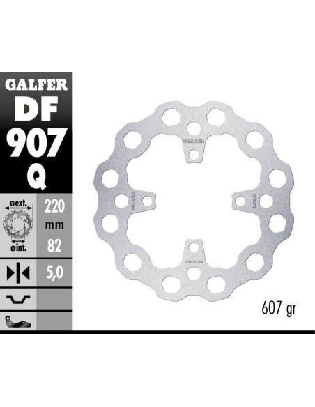 BRAKE DISC FIXED CUBIQ
