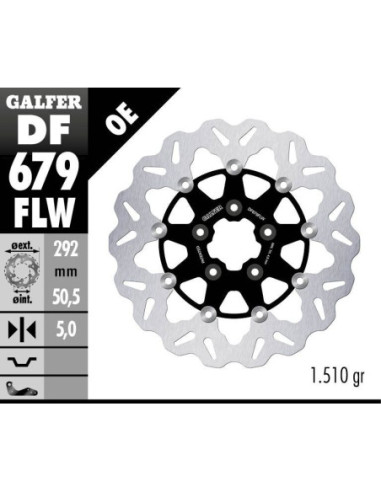 BRAKE DISC FLOAT WAVE