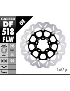 BRAKE DISC FLOAT WAVE
