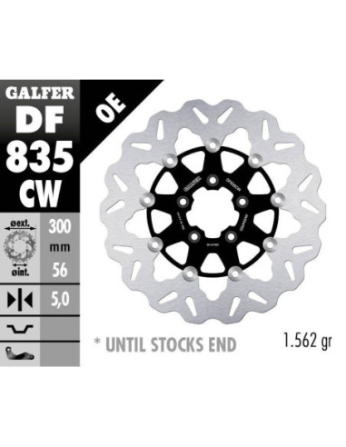 BRAKE DISC FLOAT WAVE