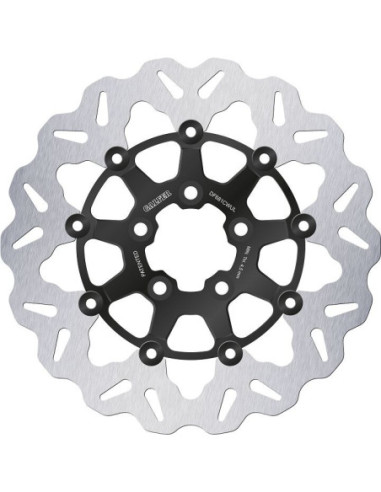 BRAKE DISC FLOAT WAVE BLACK BR