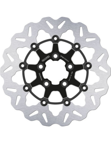 BRAKE DISC FLOAT WAVE BLACK CO