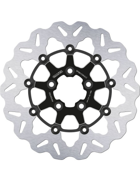 BRAKE DISC FLOAT WAVE BLACK CO