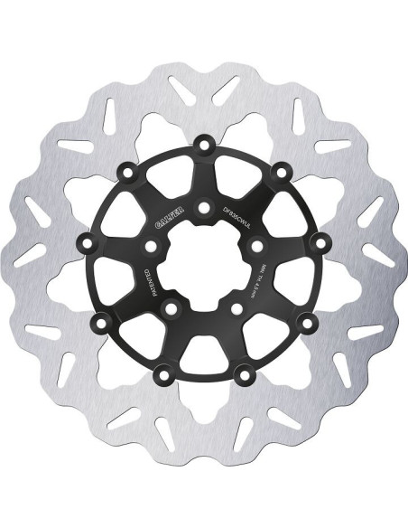 BRAKE DISC FLOAT WAVE BLACK BR