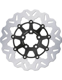 BRAKE DISC FLOAT WAVE BLACK BR