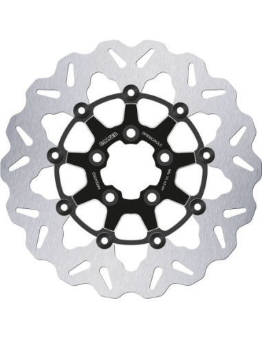 BRAKE DISC FLOAT WAVE BLACK CO