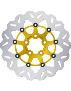 BRAKE DISC FLOAT WAVE GOLD