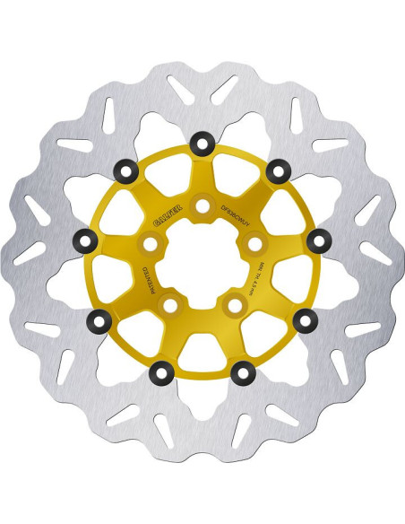 BRAKE DISC FLOAT WAVE GOLD