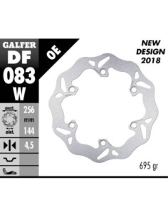 BRAKE DISC WAVE FIXED
