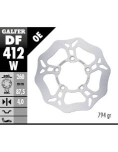 BRAKE DISC WAVE FIXED