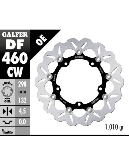 BRAKE DISC WAVE FLOAT