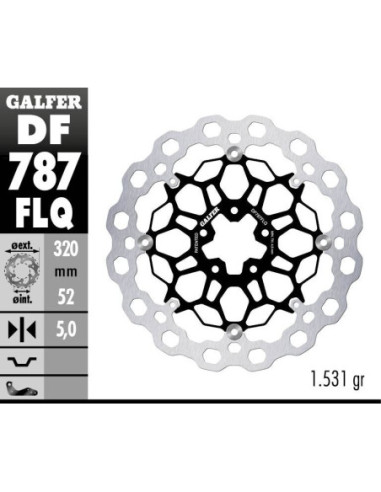 BRAKE DISC CUBIQ FLOAT