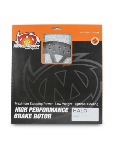 BRAKE DISC HALO MUD REAR BMW