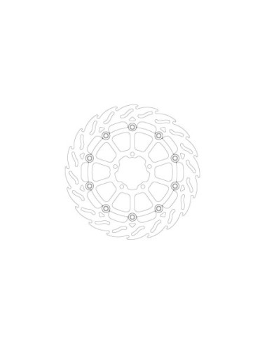 BRAKE DISC FLAME FRONT