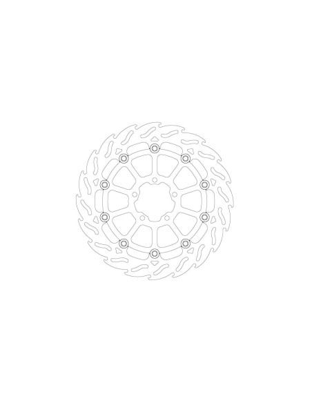 BRAKE DISC FLAME FRONT