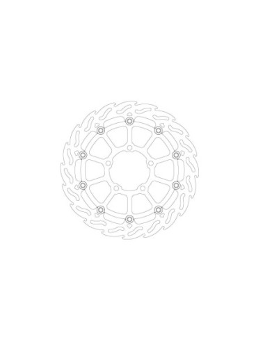 BRAKE DISC FLAME FRONT