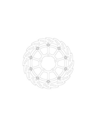 BRAKE DISC FLAME FRONT
