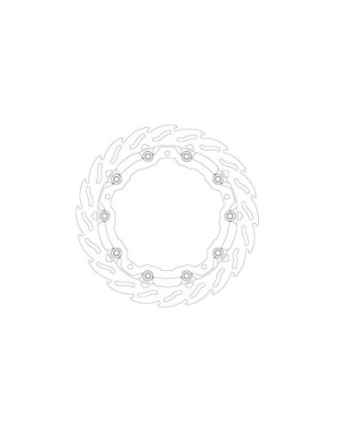 BRAKE DISC FLAME RACING FT L