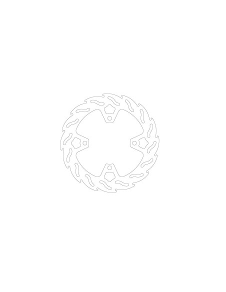 BRAKE DISC FLAME REAR
