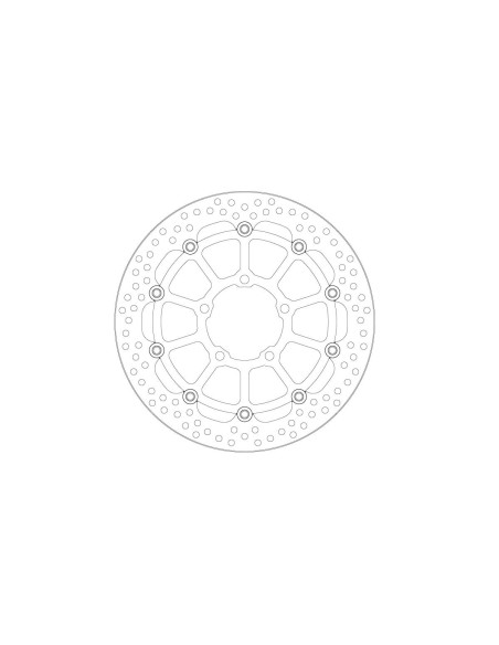 BRAKE DISC HALO FLOAT FT