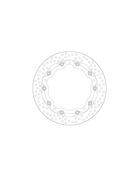 BRAKE DISC HALO RACING FT 